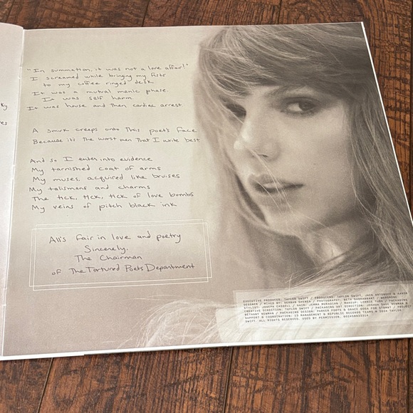 The Tortured Poets Department Vinyl Record - Picture 5 of 8